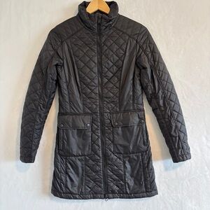 The North Face Ruka Parka Black Quilted Puffer Coat XS